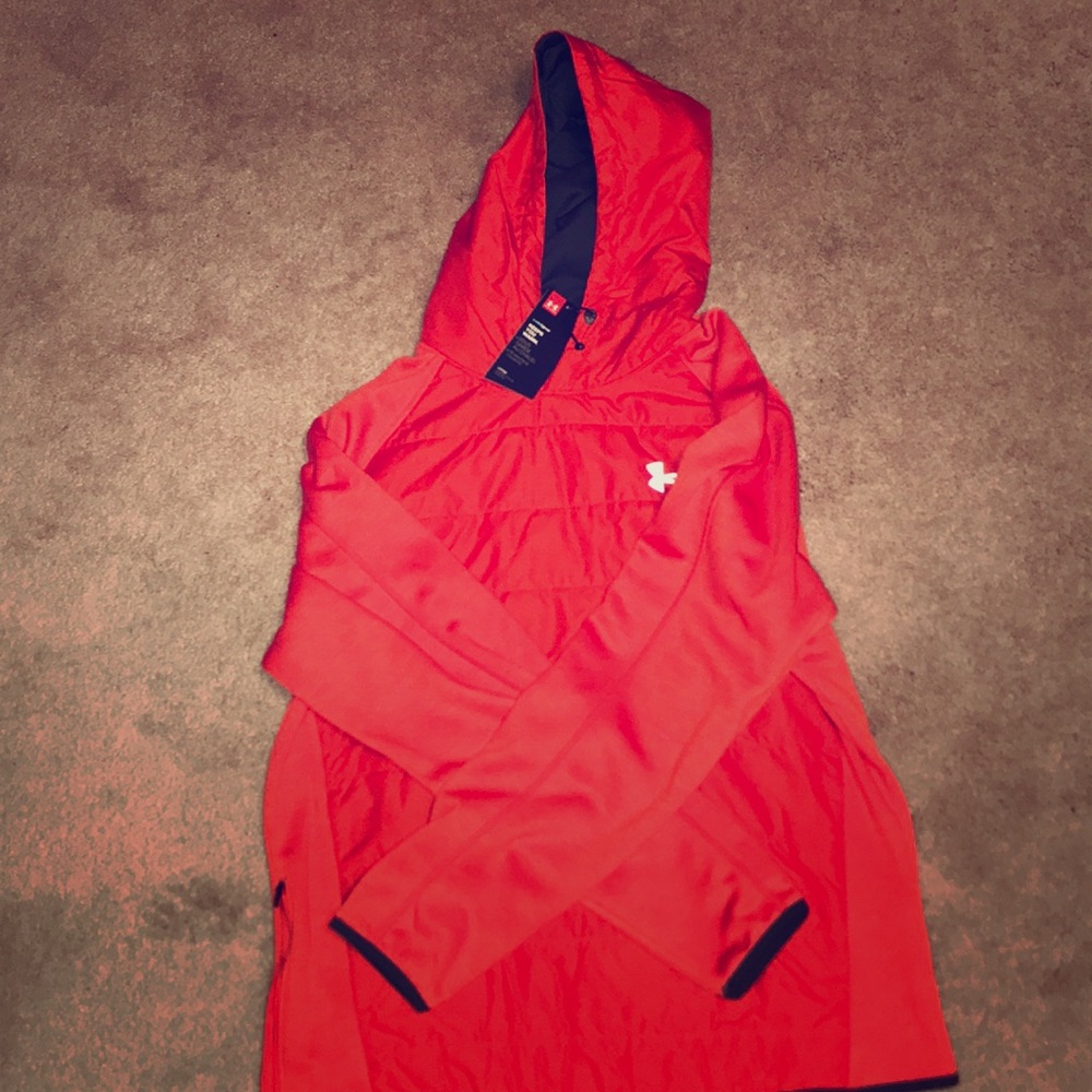 Orange wind breaker